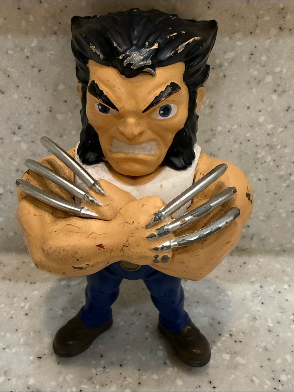 Marvel X Men Metals Die Cast Logan Wolverine Loot Crate Exclusive Figure